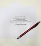 Anniversary Card for Husband Wife Partner - Red Rose - Sending All my Love - Image 7