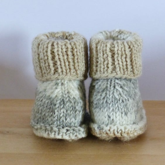 Hand Knitted Booties