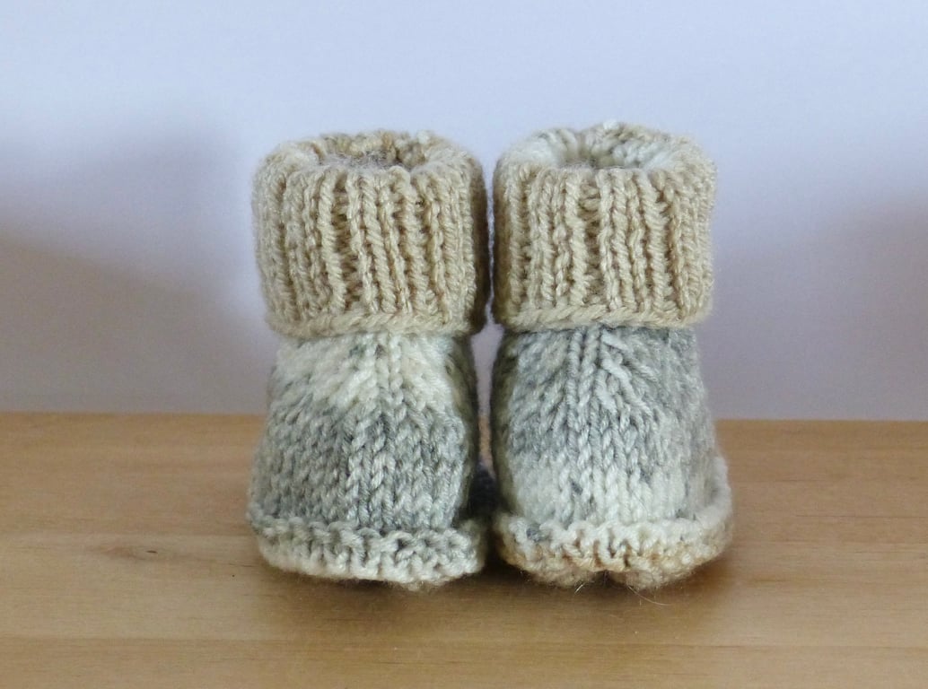 Hand Knitted Booties