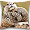 otter Cushion otter cushion cover