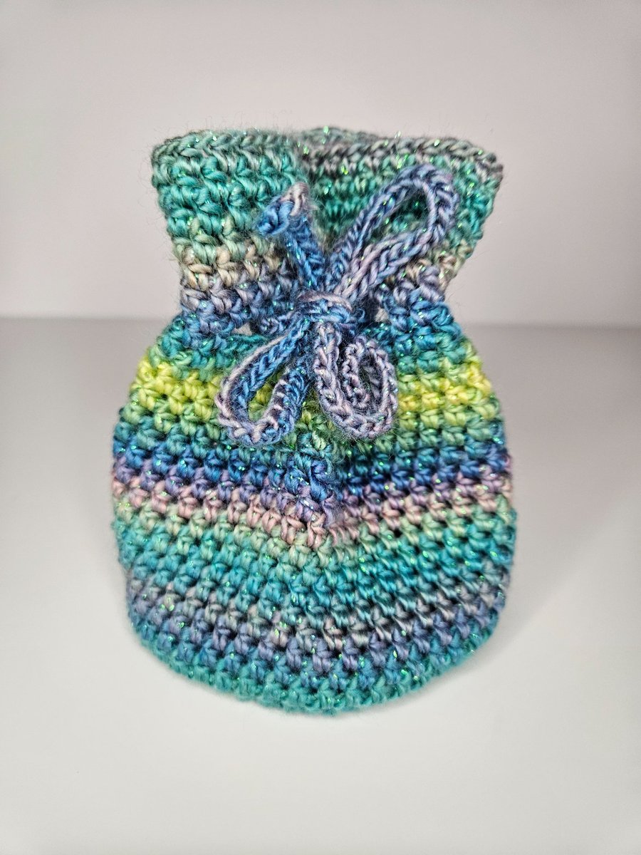 Image of Hand Crocheted Dog Treat Bag