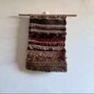 Up the Garden Path Woven Wall Hanging