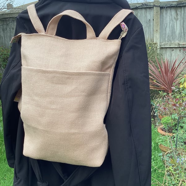 Pink back pack. Only one made. 