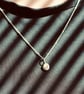 Recycled Silver Heart Pendant - Image 4