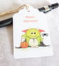 Halloween Little Monster Gift Tags - set of 4 tags - Image 3