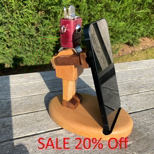 'Ears' Robot Phone Stand (WPS27)