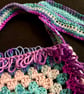 Hand Crocheted Shoulder Bag - Image 4