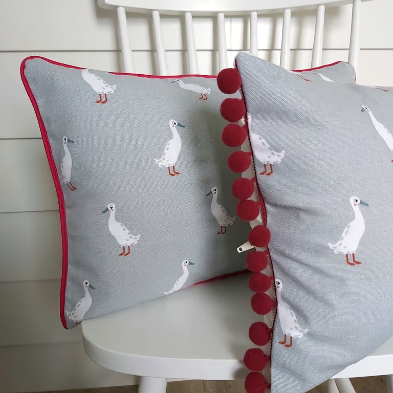 Sophie Allport Ducks Cushion  