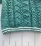Patterned jumper knitted in a bamboo and wool yarn - Image 4