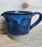 Wavy dark blue jug - Image 5