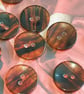 15mm 24L Tortoise Shell (polyester) x 6 Buttons - Image 6