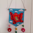 Butterfly wall hanging