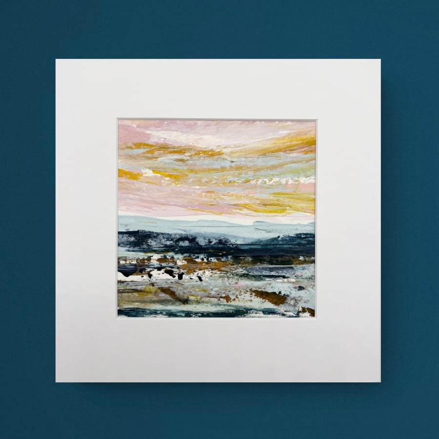 Original Seascape Painting - ‘End of the Day Serenity’