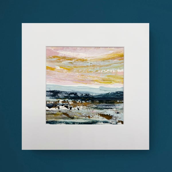 Original Seascape Painting - ‘End of the Day Serenity’