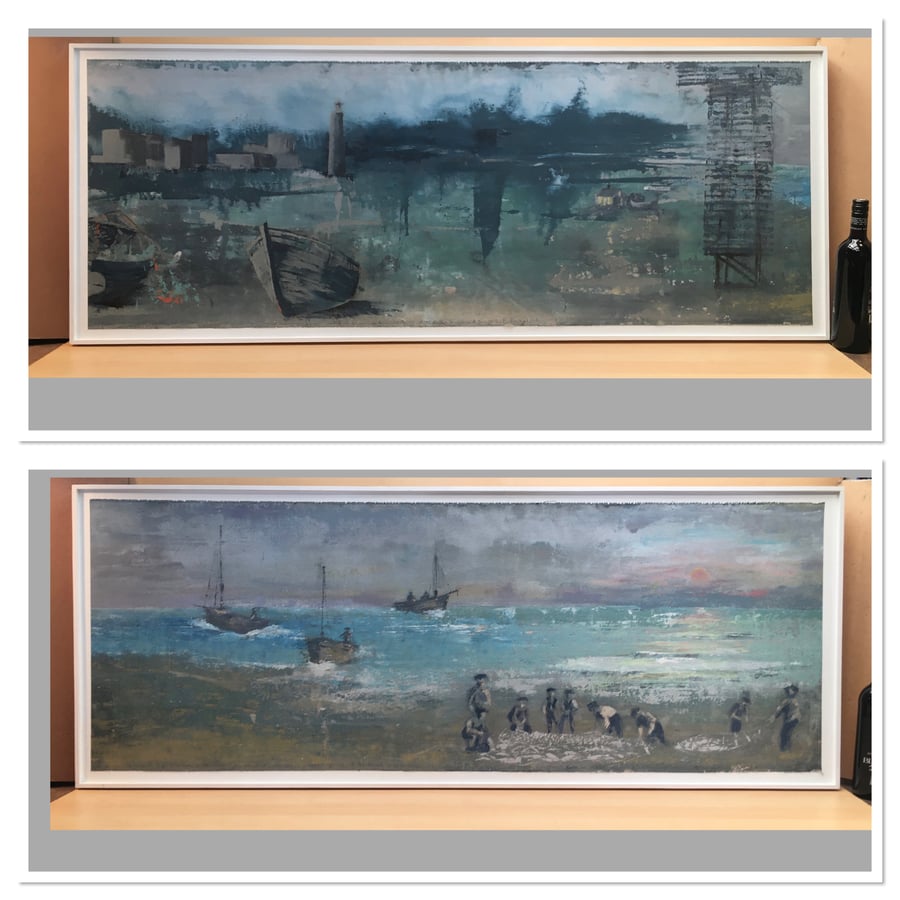 ‘Now and Then’ - Dungeness Diptych