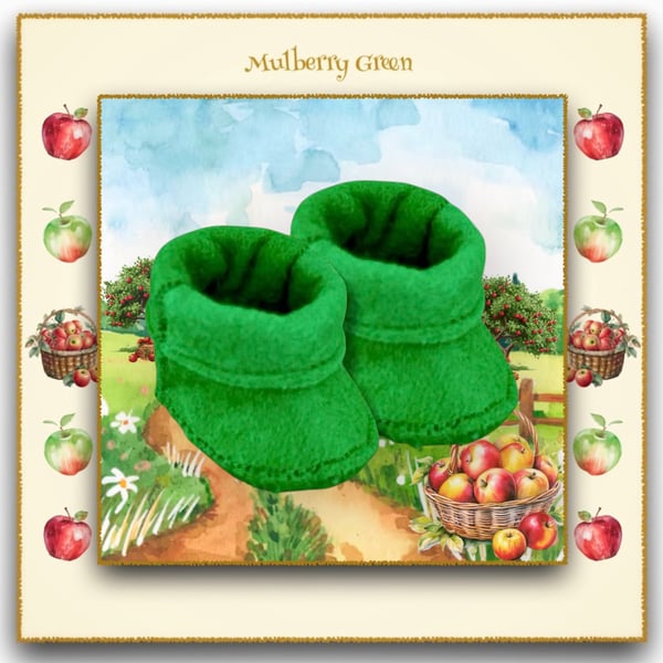 Emerald Green Ankle Boots