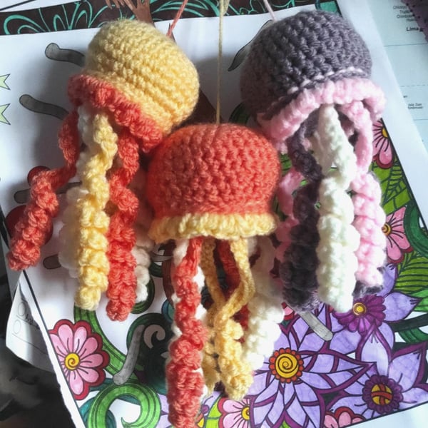 Crochet Baby Jellyfish 