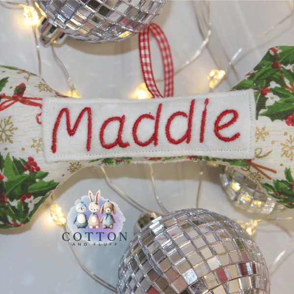 Personalised Christmas Decoration