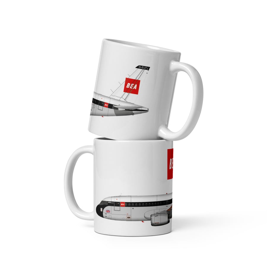British Airway Airbus A319-100 "BEA" Aviation Mug