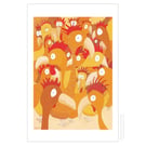 Cheeky Chickens Tea Towel