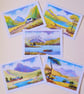 The North Wales, Collection, Set of 5, Size A5, Blank inside for own message - Image 1