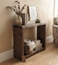 Handmade Rustic Solid Wood Sofa Unit Side Table - Reclaimed - Recycled - Image 3