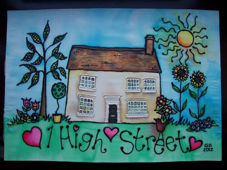 Personalised Custom House Portrait