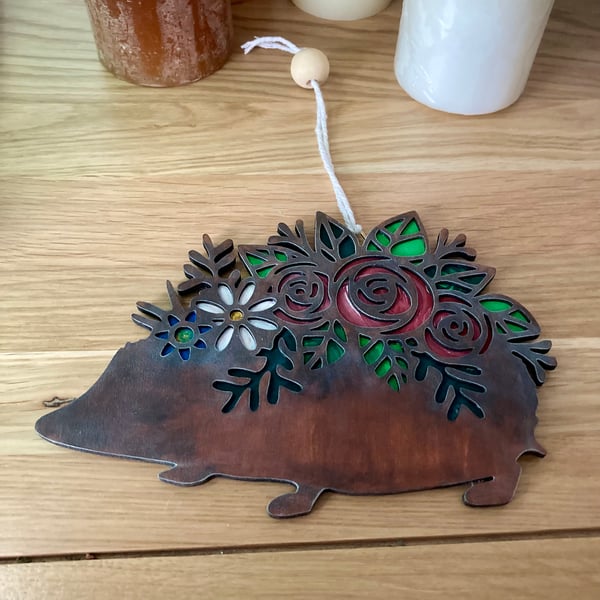 Hedgehog hanging decoration 