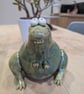 Ceramic T-rex sculpture, dinosaur ornament 