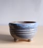Handmade Stoneware Planter Wheel Thrown Wabi Sabi Ceramic Pot (10cm)