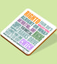 Welsh Sayings 1 coaster - Image 2