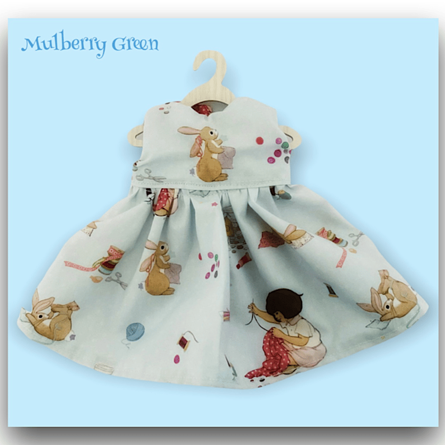 Belle and Boo Let’s Sew Bunny Print Dress