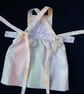 Reversible baby dress in pastel colours including a Laura Ashley print - Image 3