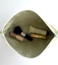 Large Make up Bag with Pastel Roses and Polka Dots - Image 9