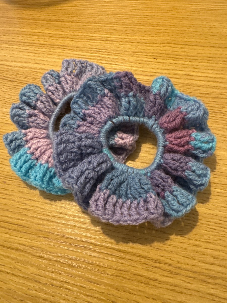 Handmade Crochet Scrunchie 