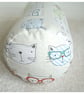 Cats Bolster Cushion Cover 18 "x 8" Neck Roll 8x18 Geek Cat Pillow Case - Image 8