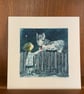 Night Time Feast. - Printmaking - original artwork. made in the uk - Image 3