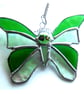 Birthstone Butterfly Suncatcher Stained Glass Peridot August  - Image 3
