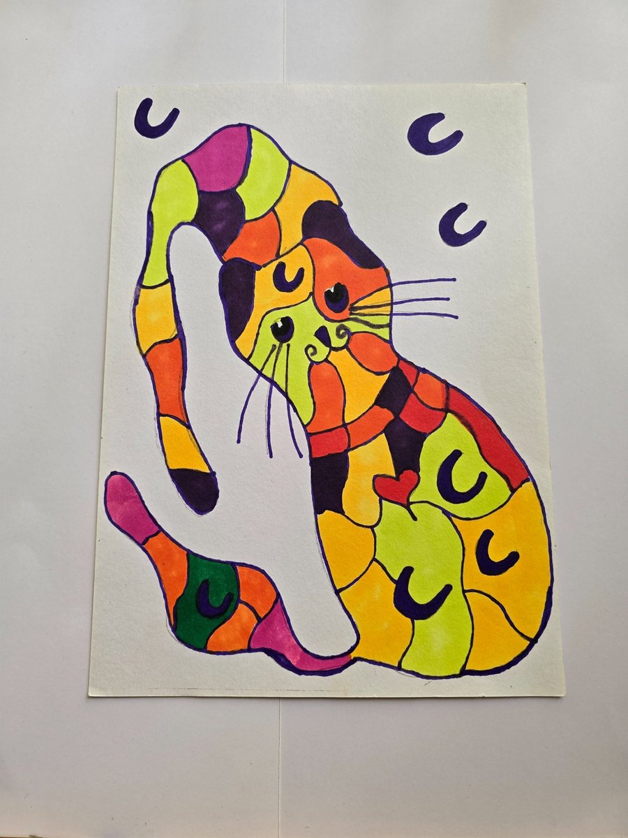Fairy Cat Drawing 