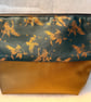 Bronzed fish - Large zipped pouch for toiletries, shaving kit, notebook, art etc