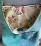 Vintage wool and canvas boho bag. - Image 4