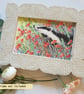 Badger in a patch of red poppies, postcard size original art, letterbox gift - Image 8