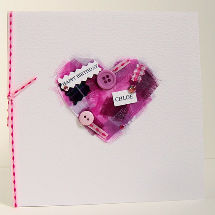 'Buttons & Bows' Greeting Card