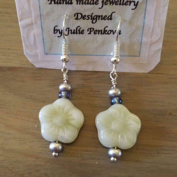 Jade Rose Earrings