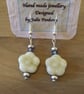 Flower Jade Rose Earrings - Image 1