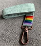 Green writing 100% Cotton Lanyard - Image 4