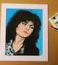 MARC BOLAN ART PRINT WITH MOUNT