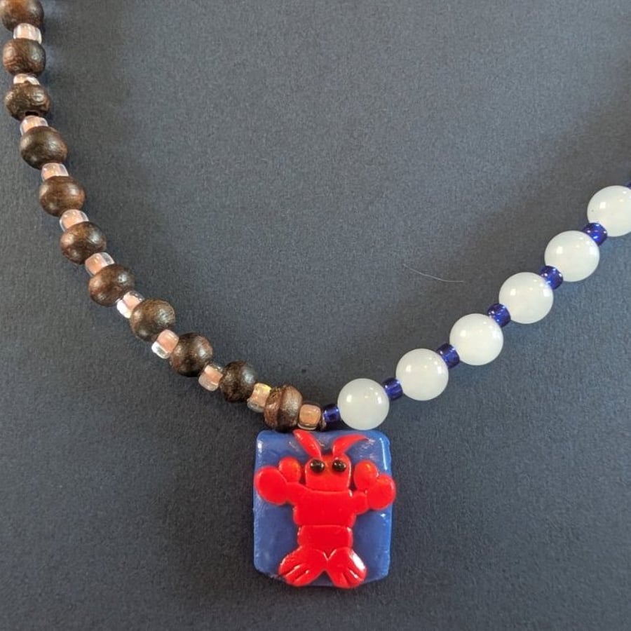 "My Lobster" Necklace