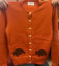 Tortoise Cardigan for adults, made to measure any colour - Image 1