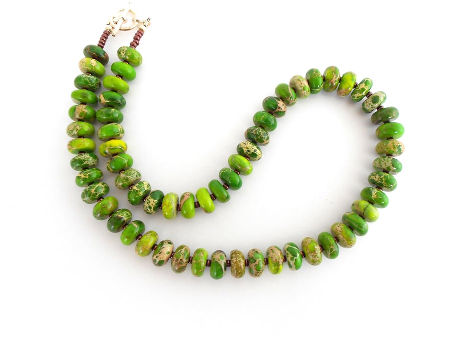 Impression Jasper Necklace 